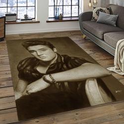 Singer Elvis Presley Music Carpet Rectangle Area Rug For Living Room Bedroom Decor EP50
