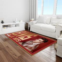 singer elvis presley music carpet rectangle area rug for living room bedroom decor light room ep08