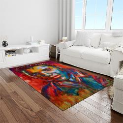 singer elvis presley music carpet rectangle area rug for living room bedroom decor light room ep12