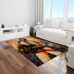 singer elvis presley music carpet rectangle area rug for living room bedroom decor light room ep33