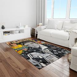 singer elvis presley music carpet rectangle area rug for living room bedroom decor light room ep39