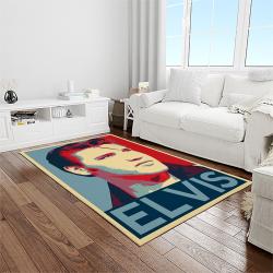 singer elvis presley music carpet rectangle area rug for living room bedroom decor light room ep43
