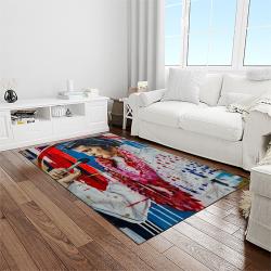 singer elvis presley music carpet rectangle area rug for living room bedroom decor light room ep45