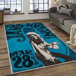 singer janis joplin music carpet rectangle area rug for living room bedroom decor dark room jj03