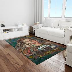 singer janis joplin music carpet rectangle area rug for living room bedroom decor light room jj29