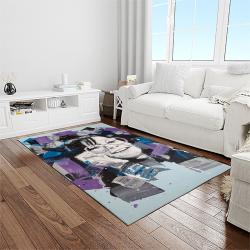 singer janis joplin music carpet rectangle area rug for living room bedroom decor light room jj32