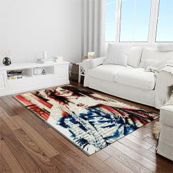 singer janis joplin music carpet rectangle area rug for living room bedroom decor light room jj40