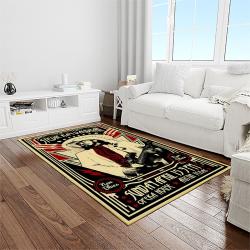 singer janis joplin music carpet rectangle area rug for living room bedroom decor light room jj44