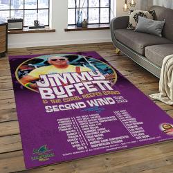 Singer Jimmy Buffett Music Carpet Rectangle Area Rug For Living Room Bedroom Decor JB02