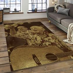 Singer Jimmy Buffett Music Carpet Rectangle Area Rug For Living Room Bedroom Decor JB04