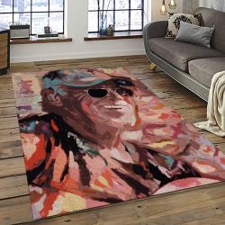 Singer Jimmy Buffett Music Carpet Rectangle Area Rug For Living Room Bedroom Decor JB25