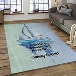 singer jimmy buffett music carpet rectangle area rug for living room bedroom decor dark room jb26