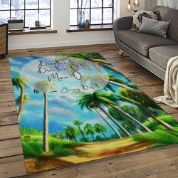 Singer Jimmy Buffett Music Carpet Rectangle Area Rug For Living Room Bedroom Decor JB28