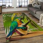 singer jimmy buffett music carpet rectangle area rug for living room bedroom decor dark room jb29