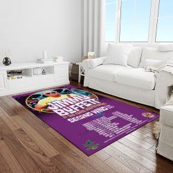 singer jimmy buffett music carpet rectangle area rug for living room bedroom decor light room jb02