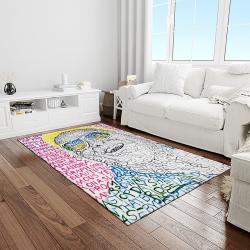 singer jimmy buffett music carpet rectangle area rug for living room bedroom decor light room jb10