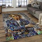 singer john lennon music carpet rectangle area rug for living room bedroom decor dark room jl03