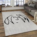 singer john lennon music carpet rectangle area rug for living room bedroom decor dark room jl08