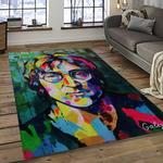 singer john lennon music carpet rectangle area rug for living room bedroom decor dark room jl19