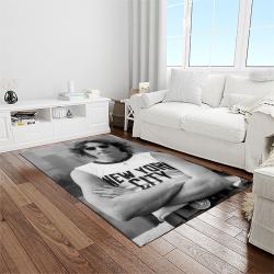 singer john lennon music carpet rectangle area rug for living room bedroom decor light room jl06