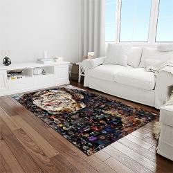 singer john lennon music carpet rectangle area rug for living room bedroom decor light room jl13