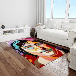 singer john lennon music carpet rectangle area rug for living room bedroom decor light room jl18