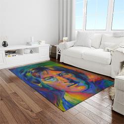 singer john lennon music carpet rectangle area rug for living room bedroom decor light room jl21