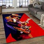 singer stevie ray vaughan music carpet rectangle area rug for living room bedroom decor dark room srv10