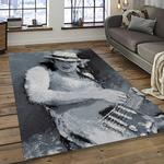 singer stevie ray vaughan music carpet rectangle area rug for living room bedroom decor dark room srv12