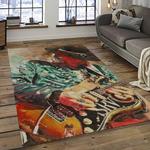 singer stevie ray vaughan music carpet rectangle area rug for living room bedroom decor dark room srv18