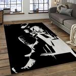 singer stevie ray vaughan music carpet rectangle area rug for living room bedroom decor dark room srv27