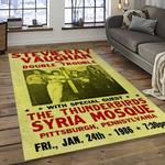 singer stevie ray vaughan music carpet rectangle area rug for living room bedroom decor dark room srv30