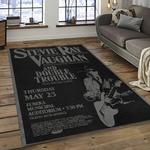 singer stevie ray vaughan music carpet rectangle area rug for living room bedroom decor dark room srv31