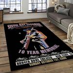 singer stevie ray vaughan music carpet rectangle area rug for living room bedroom decor dark room srv40