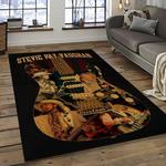 singer stevie ray vaughan music carpet rectangle area rug for living room bedroom decor dark room srv45