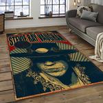 singer stevie ray vaughan music carpet rectangle area rug for living room bedroom decor dark room srv46