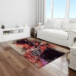 singer stevie ray vaughan music carpet rectangle area rug for living room bedroom decor light room srv01