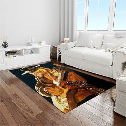 singer stevie ray vaughan music carpet rectangle area rug for living room bedroom decor light room srv02