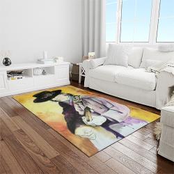 singer stevie ray vaughan music carpet rectangle area rug for living room bedroom decor light room srv09
