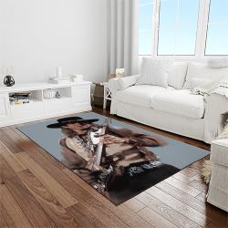 singer stevie ray vaughan music carpet rectangle area rug for living room bedroom decor light room srv11