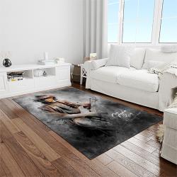 singer stevie ray vaughan music carpet rectangle area rug for living room bedroom decor light room srv22