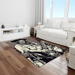 singer stevie ray vaughan music carpet rectangle area rug for living room bedroom decor light room srv28