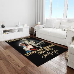 singer stevie ray vaughan music carpet rectangle area rug for living room bedroom decor light room srv43