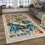 singer trey anastasio and classic tab music concert music carpet rectangle area rug dark room ta03