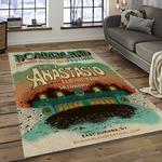 singer trey anastasio borderland festival music concert music carpet rectangle area rug dark room ta01