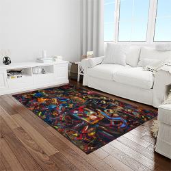 singer trey anastasio music concert music carpet rectangle area rug light room ta16