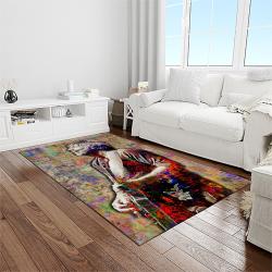 singer trey anastasio music concert music carpet rectangle area rug light room ta25