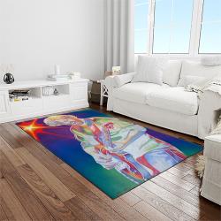 singer trey anastasio music concert music carpet rectangle area rug light room ta30