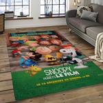 snoopy cartoon movie carpet rectangle area rug for living room bedroom decor dark room snp107