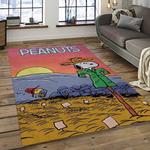 snoopy cartoon movie carpet rectangle area rug for living room bedroom decor dark room snp114